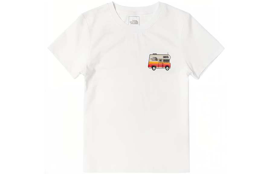THE NORTH FACE Set in Sleeve T Shirt Women's White