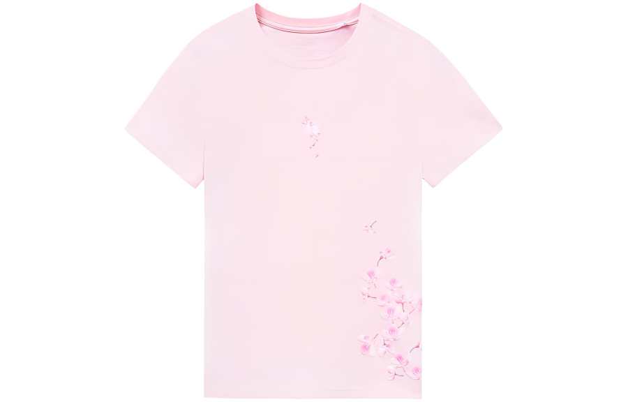 Li-Ning Li Ning Sports Trendy Collection SS22 T Shirt Women's Pink