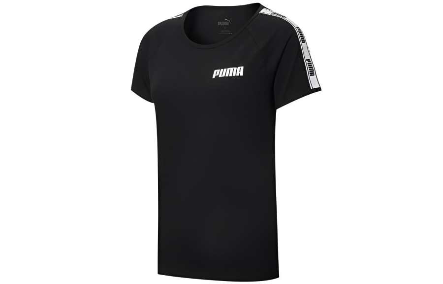PUMA Raglan Sleeve T Shirt Women's Black