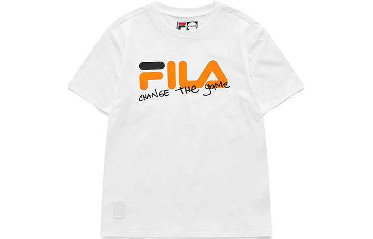 FILA FUSION Set in Sleeve T Shirt Women's Standard White