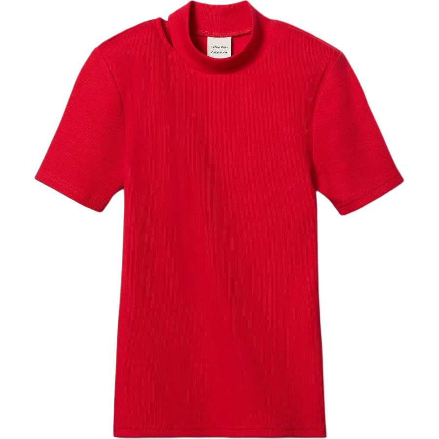CALVIN KLEIN T Shirt Women's China Red Europe Version