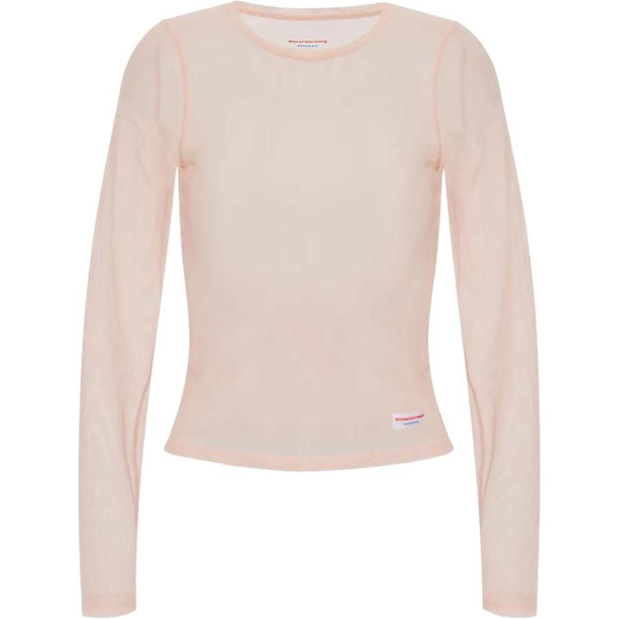 Alexander Wang semi-sheer lingerie top