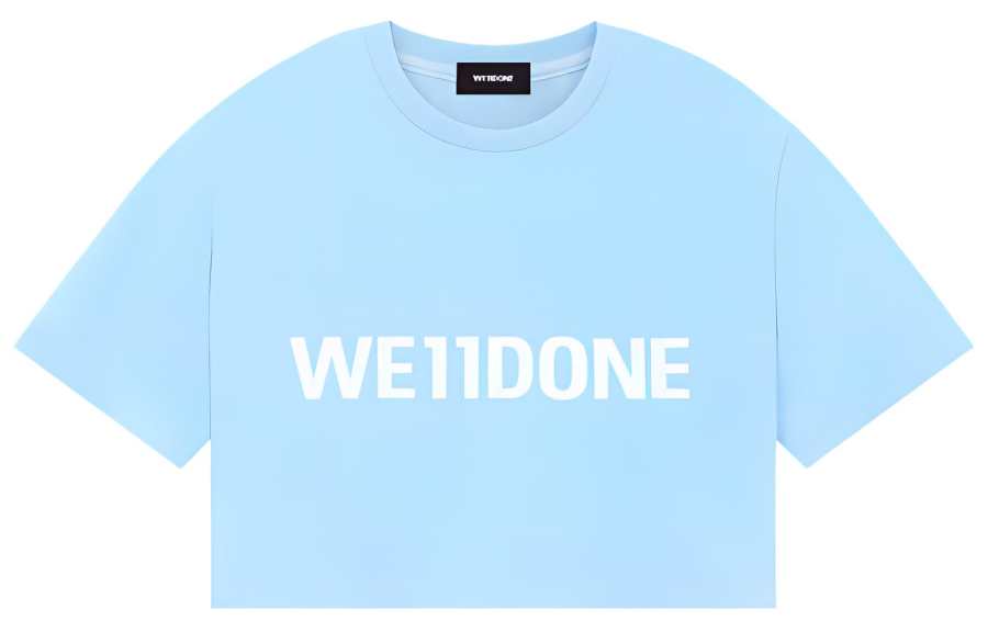 WE11DONE WE11DONE SS23 T Shirt Women's Blue