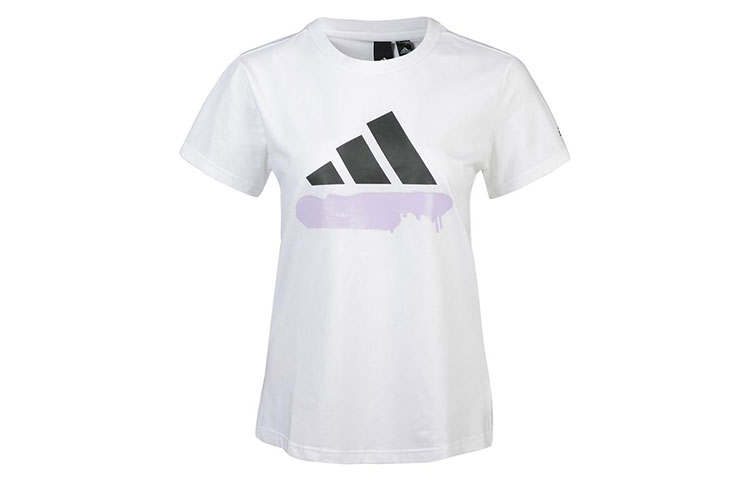 Adidas Adidas T Shirts Women's White Crew Neck Moderate Other