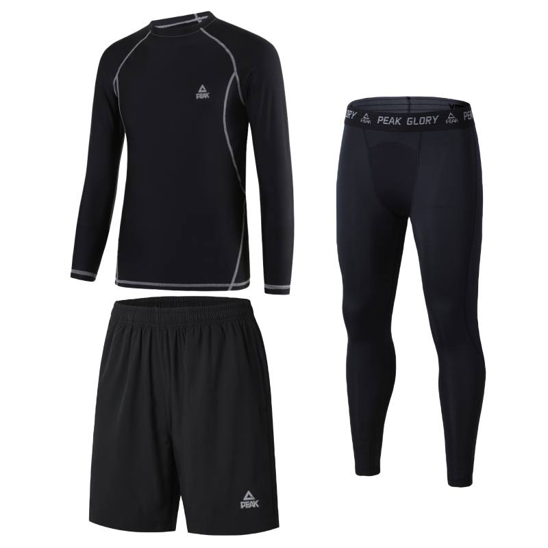 PEAK Fitness Sets Men's Crew Neck Moderate