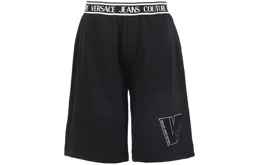VERSACE JEANS COUTURE SS24 Casual Shorts Men's Black