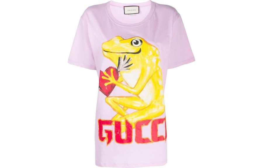 GUCCI FW23 T Shirt Women's Pink