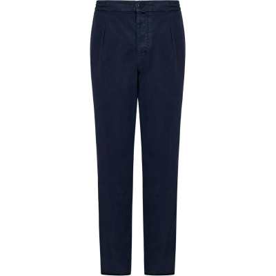 KITON Pleated Detail Straight Leg Trousers