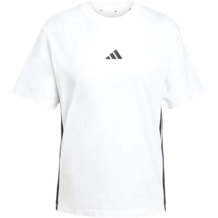 Adidas Adidas ESSENTIALS3 Stripes T Shirt Women's White