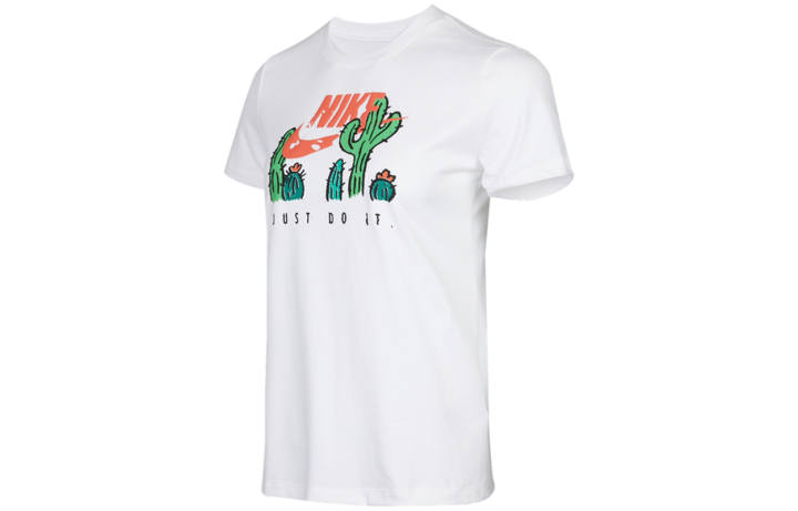 Nike Nike T Shirts Women's White Crew Neck Moderate Other