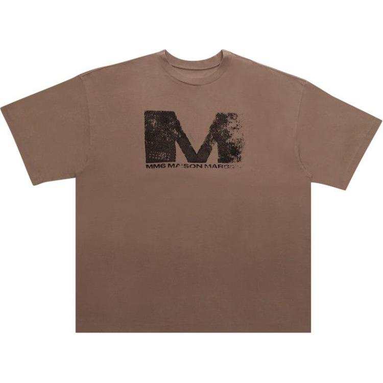 MM6 Maison Margiela T-Shirt 'Light Brown'