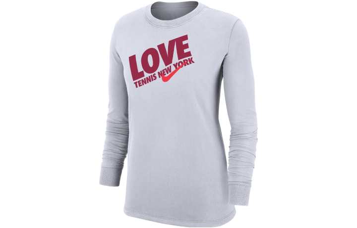 Nike Nike T Shirts Women's White Crew Neck Moderate Straight Fit