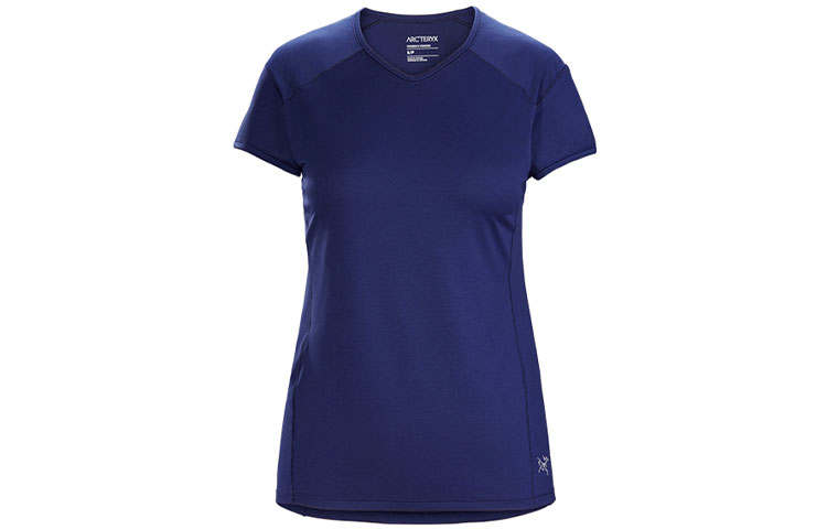 Arcteryx T Shirts Women's V Neck Moderate Straight Fit