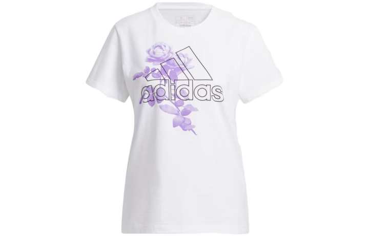 Adidas Adidas T Shirts Women's White Crew Neck Moderate Other