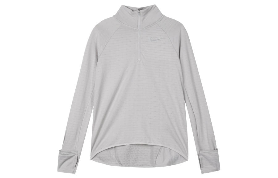 Nike Nike Therma-FIT Stand Collar Long-Sleeve T-Shirt 'Light Gray'