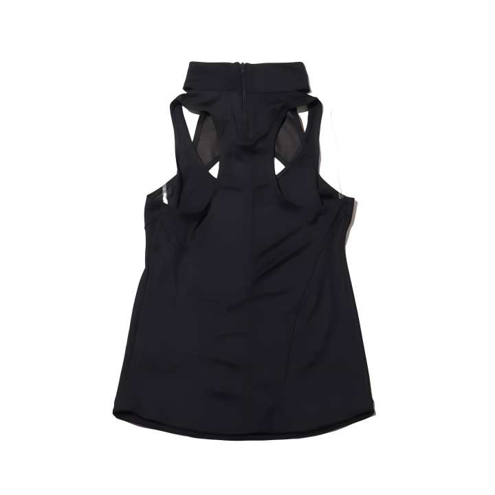 Nike Nike Tank Tops Women's Black Crew Neck Moderate Straight Fit