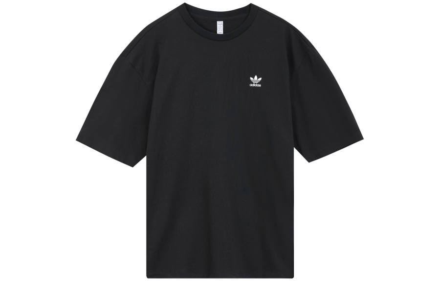 Adidas Originals Drop Shoulder Sleeve T Shirt Women's Black