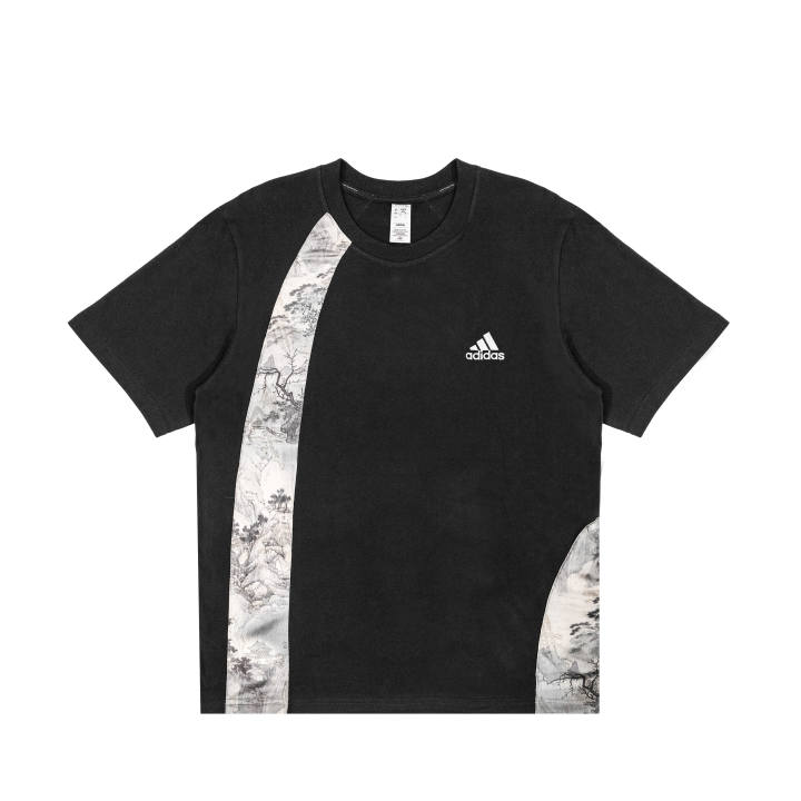 Adidas Adidas T Shirts Unisex Black Crew Neck Moderate Straight Fit