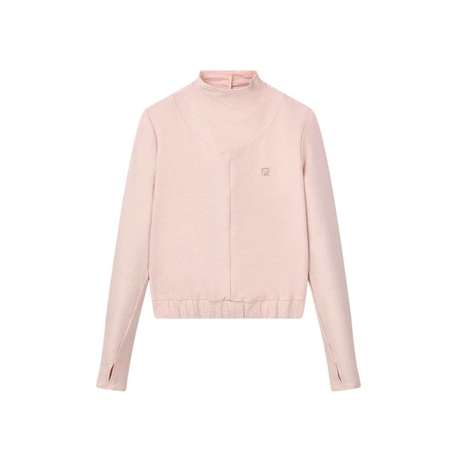 FILA T Shirt Women's Embryo Apricot