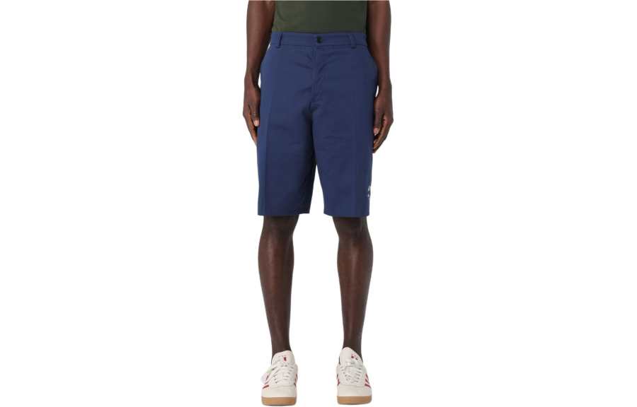 KENZO Kenzo logo-embroidered bermuda shorts