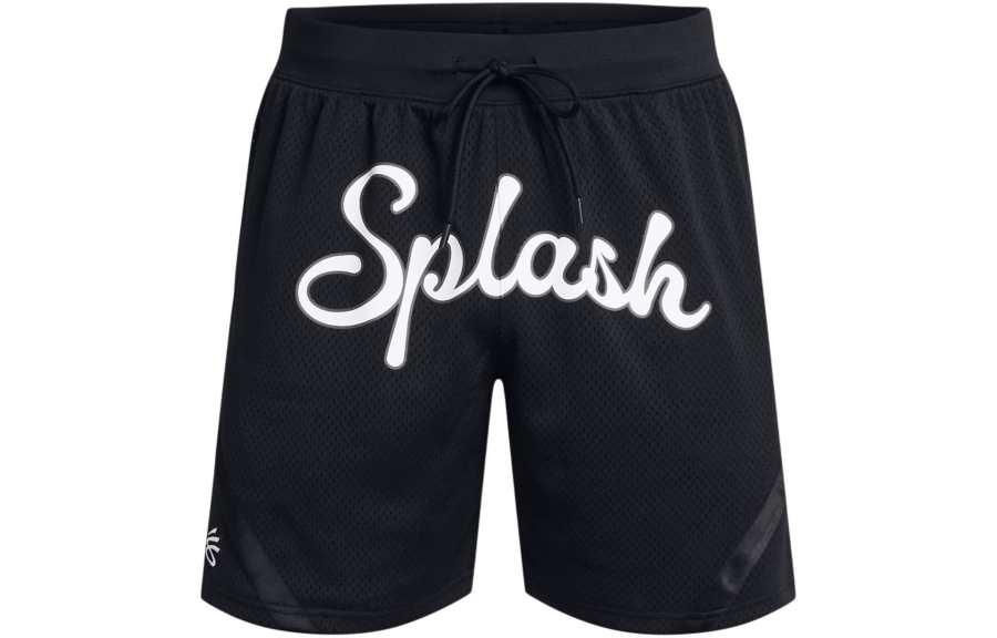 Under Armour Curry Mesh Sports Shorts Men's Black
