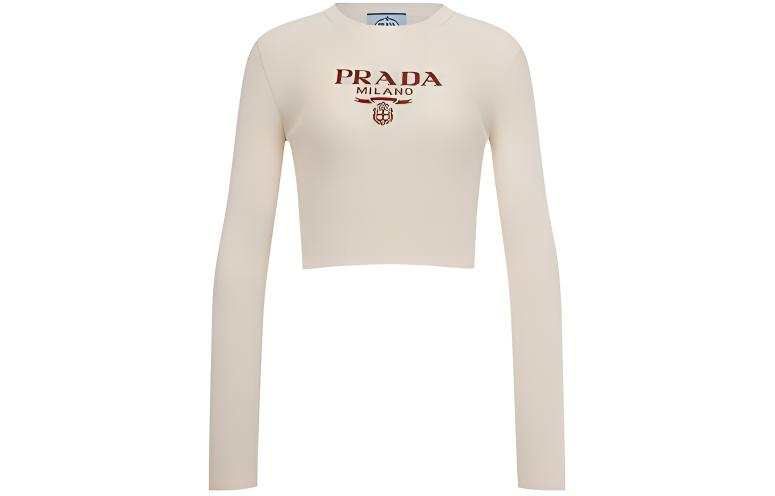 PRADA PRADA FW22 Sweater Women's Beige
