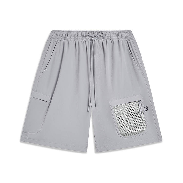 Li-Ning Li Ning Badfive Sports Shorts Men's Ultimate Gray