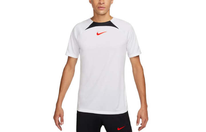 Nike Nike Soccer Jerseys Men's White Moderate Straight Fit