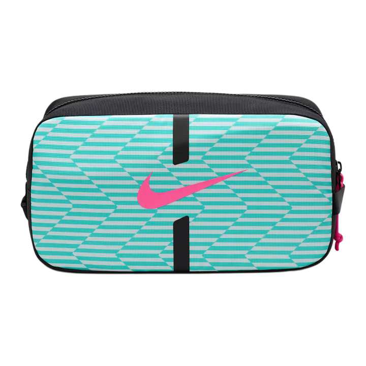 Nike Nike Polyester Handbag Unisex Black & Aurora Green