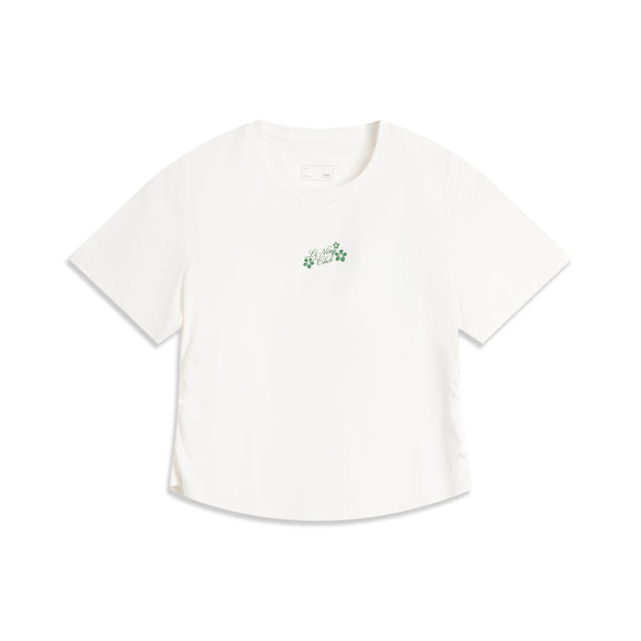 Li-Ning Li Ning Sports Life Collection T Shirt Women's Ivory