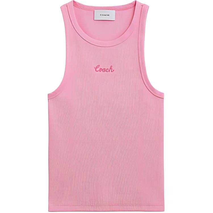 COACH SS24 Tank Top Women's Pink