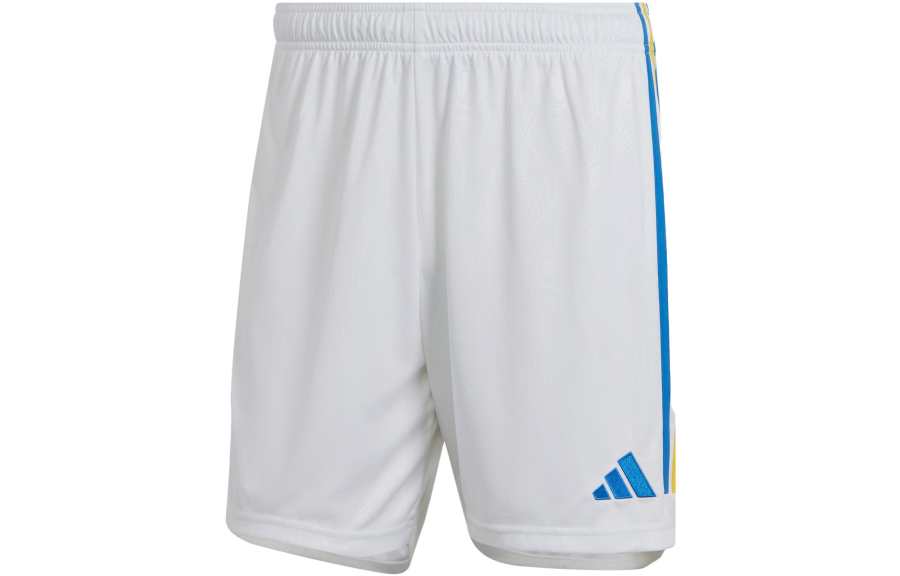 Adidas Adidas Soccer Bottoms Men's White Moderate Straight Fit Pants
