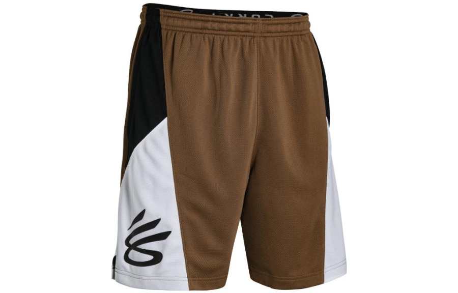 Under Armour Curry Splash Sports Shorts Men's Brown Moderate