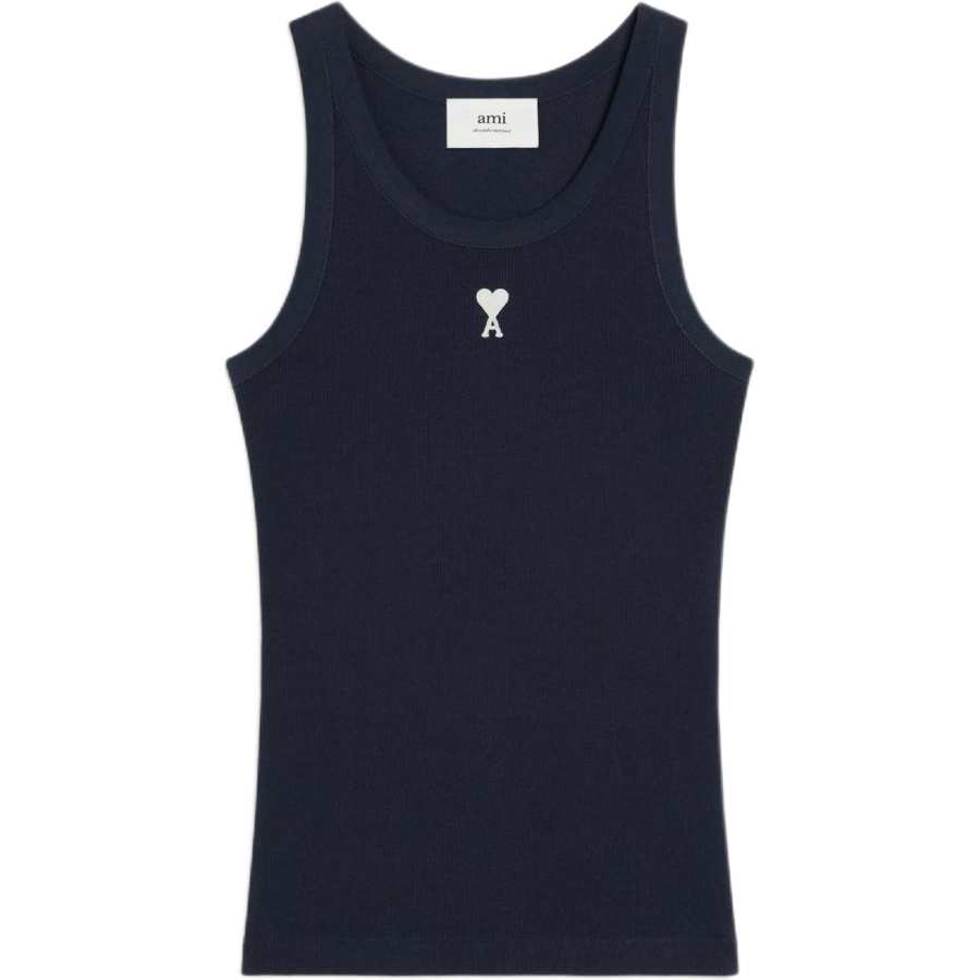 AMIPARIS Ami Paris Ami De Coeur Tank Top
