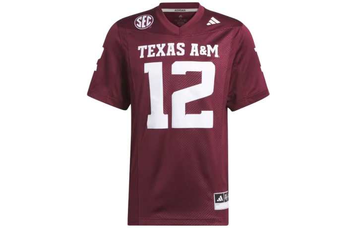Adidas Adidas Texas A&M Football Off Field Home Jersey