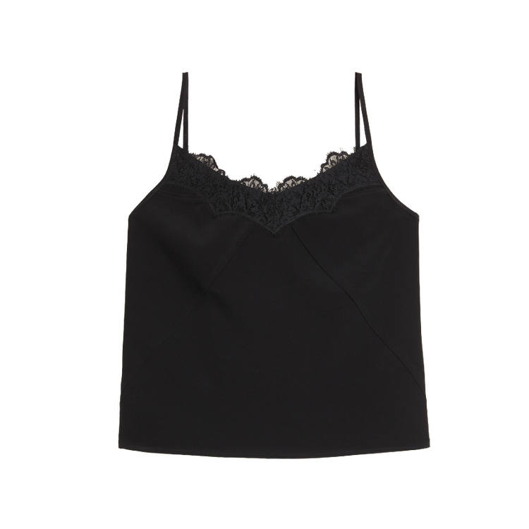 ELLE Tank Tops Women's Black V Neck Other