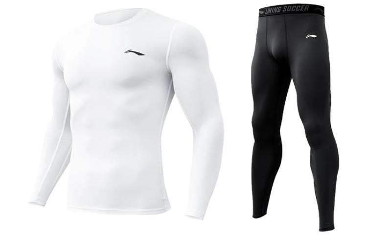 Li-Ning Li Ning Fitness Sets Men's Crew Neck Moderate