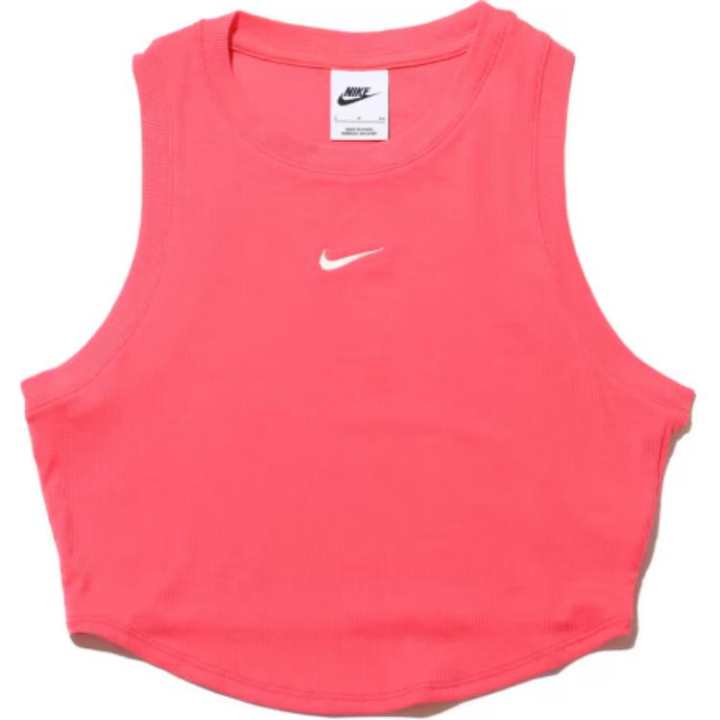 Nike Nike Tank Tops Women's Red Crew Neck Moderate Other