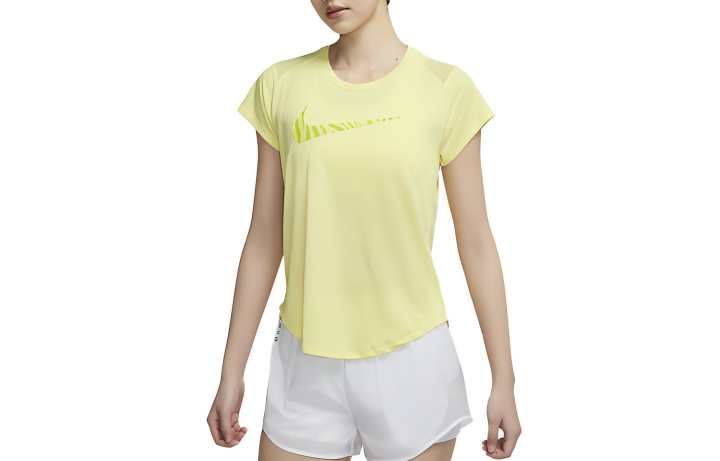 Nike Nike Running T Shirt Women's Dynamic Yellow