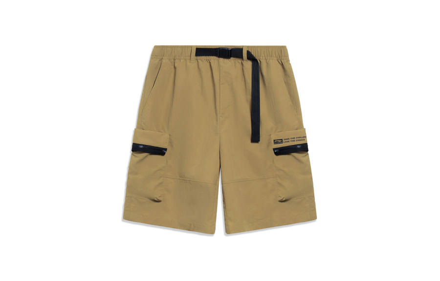 Li-Ning Li Ning Sports Fashion Collection Sports Shorts Men's Seed Ketone Umber