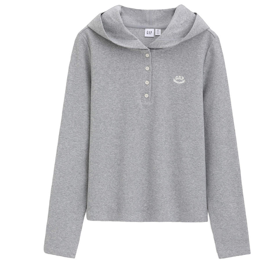 GAP T Shirts Women's Hooded Moderate Straight Fit