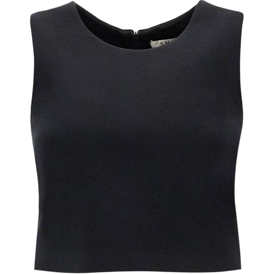 'S Max Mara Dazzy round-neck zip-back top
