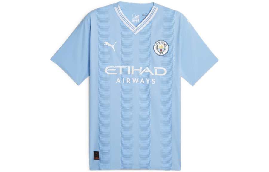 PUMA Manchester City Home Jersey Collection Soccer Jersey Men's Blue