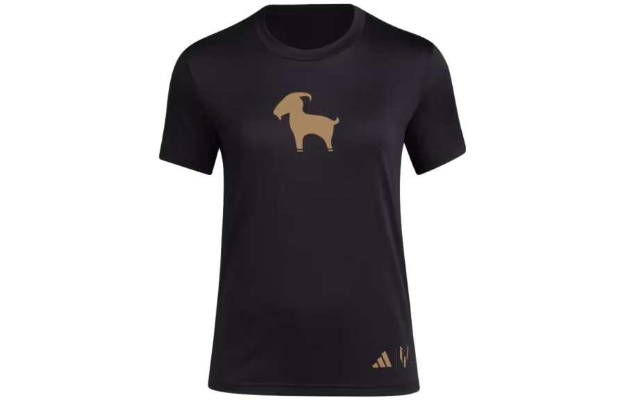 Adidas Adidas T Shirts Women's Black Crew Neck Moderate Straight Fit