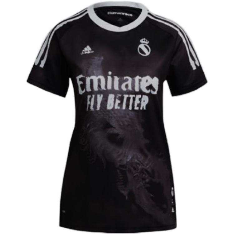 Adidas Adidas Real Madrid Human Race Women'ss Jersey Black/White