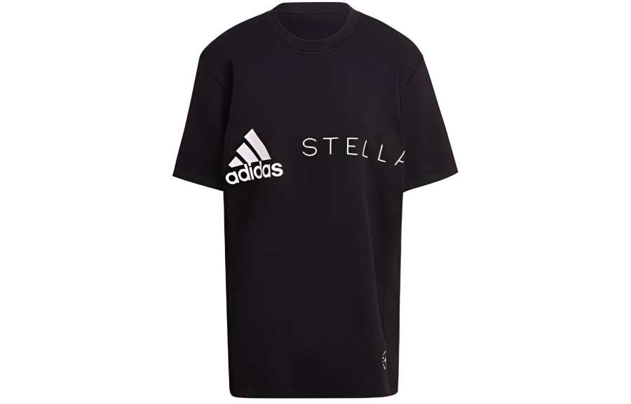 Adidas Adidas x Stella Mccartney Set in Sleeve T Shirt Women's Black