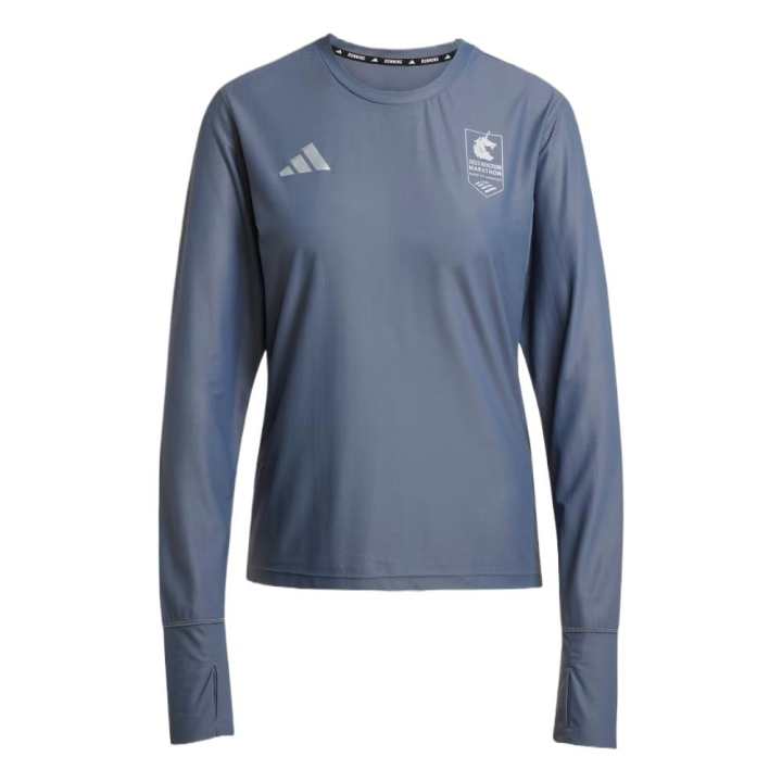 Adidas Adidas Free Shipping With AdiClub Boston Marathon® 2025 Own The Run Long Sleeve Tee