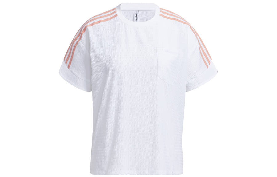Adidas Neo Drop Shoulder Sleeve T Shirt Women's White