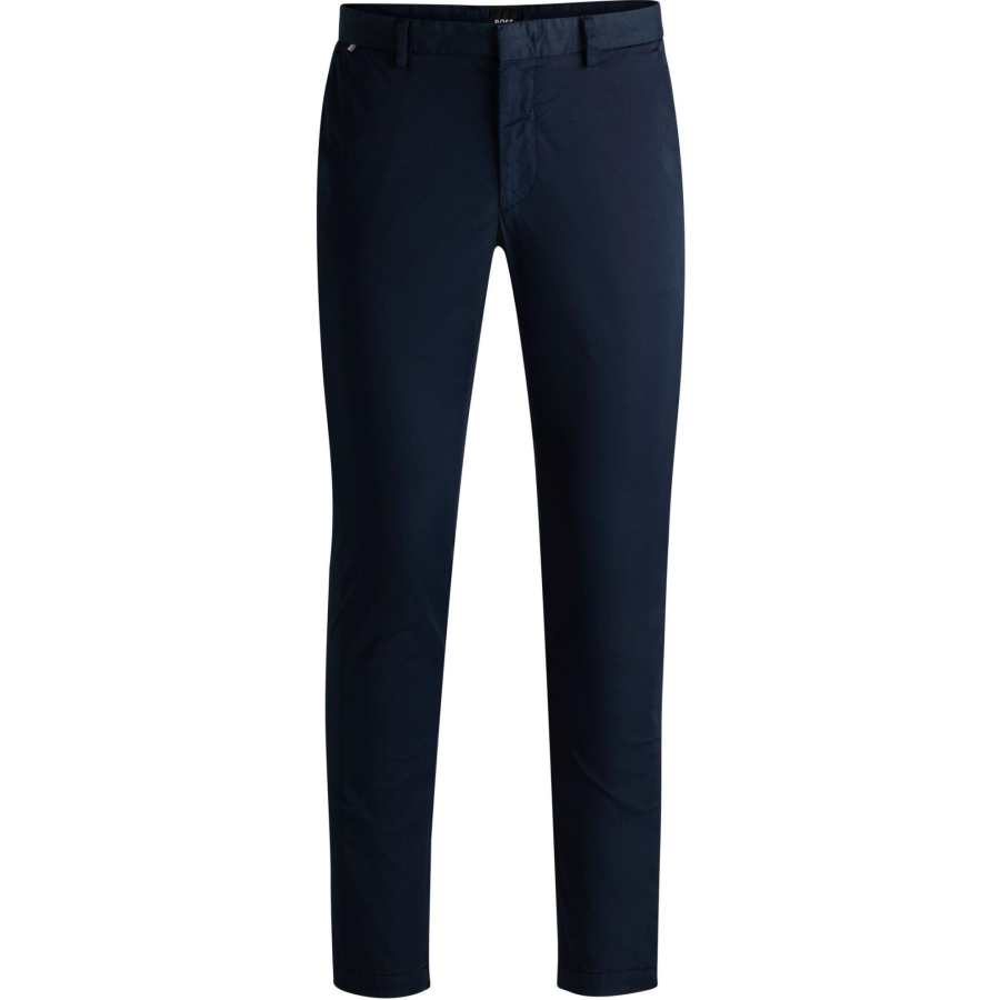 HUGO BOSS FW24 Casual Pants Men's Dark Blue