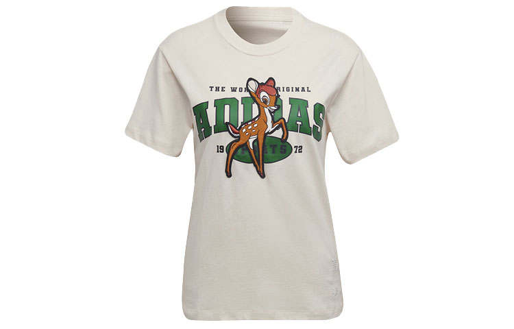Adidas Originals x Disney X , Set in Sleeve T Shirt Women's White